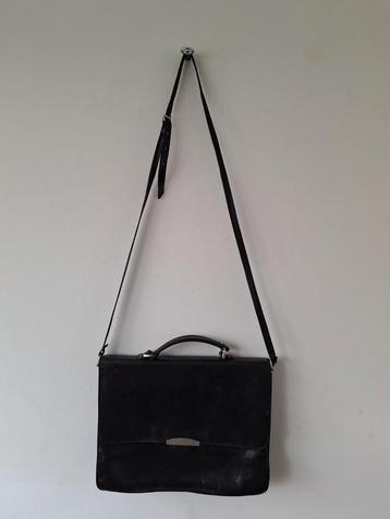 Arpelo Vintage Leren Aktetas/Schoudertas beschikbaar voor biedingen