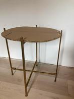Super leuke bijzettafel, Metaal of Aluminium, Zo goed als nieuw, 55 tot 75 cm, Ophalen of Verzenden