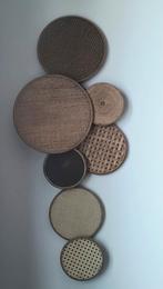 Rotan Wanddecoratie - Bohemian Stijl, Ophalen, Zo goed als nieuw