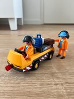Playmobil luchtverkeersleiders met bagagetransport- 5396, Ophalen of Verzenden, Gebruikt, Complete set
