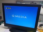 Q Media LCD TV  met ingebouwde DVD Speler, Audio, Tv en Foto, Televisies, Gebruikt, 50 Hz, LCD, 40 tot 60 cm