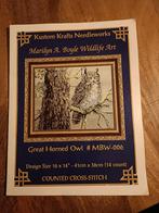 Borduurpatroon Kustom Krafts Uil, Ophalen of Verzenden, Zo goed als nieuw, Handborduren, Patroon