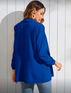 Blauw Jas, een roze long jas, Ophalen of Verzenden, Zo goed als nieuw, Regenjas