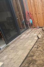 Gratis beton tegels, Tuin en Terras, Ophalen, Gebruikt, Beton, 10 m² of meer