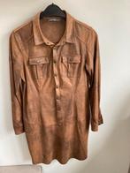 Geisha jurk cognac 40-L, Kleding | Dames, Jurken, Maat 38/40 (M), Ophalen of Verzenden, Zo goed als nieuw, Boven de knie