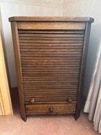 Eiken Roldeur Kastje, Huis en Inrichting, Ophalen, Gebruikt, Eikenhout, 50 tot 100 cm