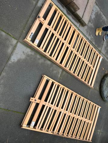 2 Lattenbodems met verstelbaar hoofdeinde beschikbaar voor biedingen