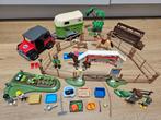 Playmobil paarden sets (paarden trailer, paarden dressuur), Ophalen of Verzenden, Gebruikt