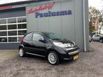 Peugeot 107 1.0-12V Black & Sil. Airco|Lm-velgen|5Drs, Voorwielaandrijving, Euro 5, Gebruikt, Zwart