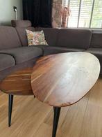 Tafel set, Huis en Inrichting, Ophalen of Verzenden, Zo goed als nieuw, 75 cm of meer, Rechthoekig