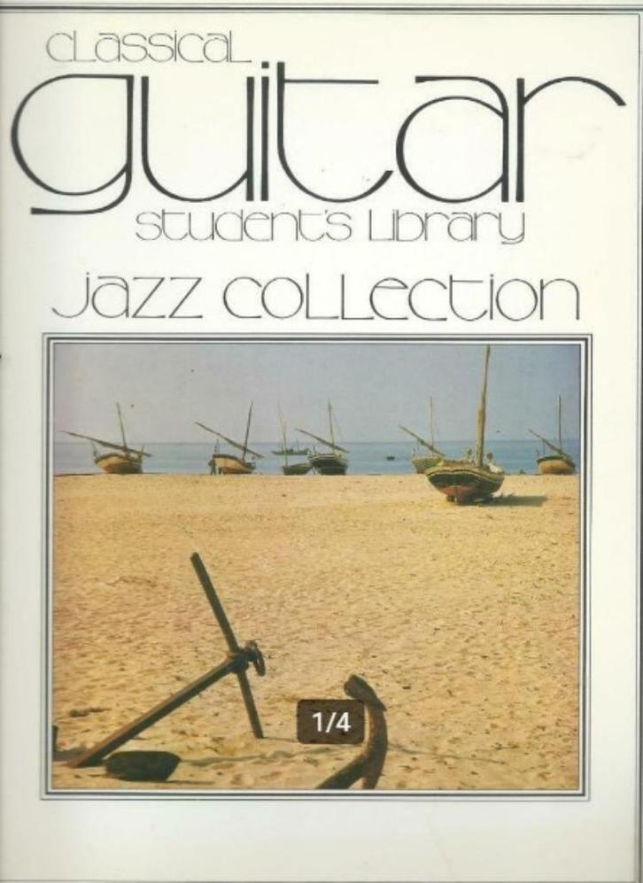 Gitaar: Classical Guitar student's library jazz collection, Muziek en Instrumenten, Bladmuziek, Gebruikt, Gitaar, Ophalen of Verzenden