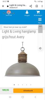 Hanglamp grijs/taupe, Ophalen, Zo goed als nieuw, Minder dan 50 cm