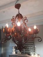 Kroonluchter Hoffz stijl lamp hanglamp stoer landelijk, Huis en Inrichting, Ophalen, Gebruikt