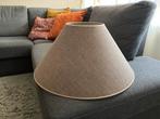 Bruine Lampenkap - Hoog 34cm, boven 21,5cm en onder 60cm, Huis en Inrichting, Ophalen, Overige vormen, Bruin, 25 tot 50 cm