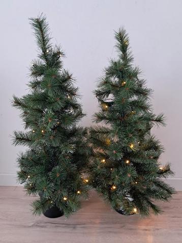 Kerstbomen kunst, 2 stuks.  beschikbaar voor biedingen