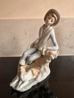 Lladro Herder met Hond Porseleinen Beeld, Antiek en Kunst, Ophalen of Verzenden
