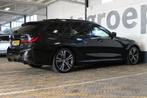 BMW 3 Serie Touring 320e M-Sport | Incl. 12 maanden garantie, Gebruikt, 4 cilinders, Leder en Stof, Zwart