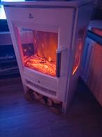 Elektrische sfeerhaard wit, Huis en Inrichting, Ophalen of Verzenden, Zo goed als nieuw, Vrijstaande haard, Elektrische haard