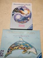 Puzzels dolfijn, Hobby en Vrije tijd, Denksport en Puzzels, Ophalen, 500 t/m 1500 stukjes, Zo goed als nieuw