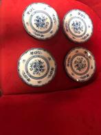 Blue Rose,Fine China,4 schotels,doorsnee 17 cm, Ophalen of Verzenden