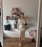 Two piece set top en rokje diamanten, Kleding | Dames, Beige, Yu & me, Ophalen of Verzenden, Zo goed als nieuw