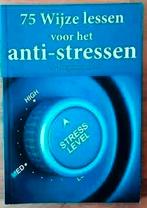 75 wijze lessen voor het anti-stressen - C M Hoppenbrouwer, Boeken, Ophalen of Verzenden, Zo goed als nieuw