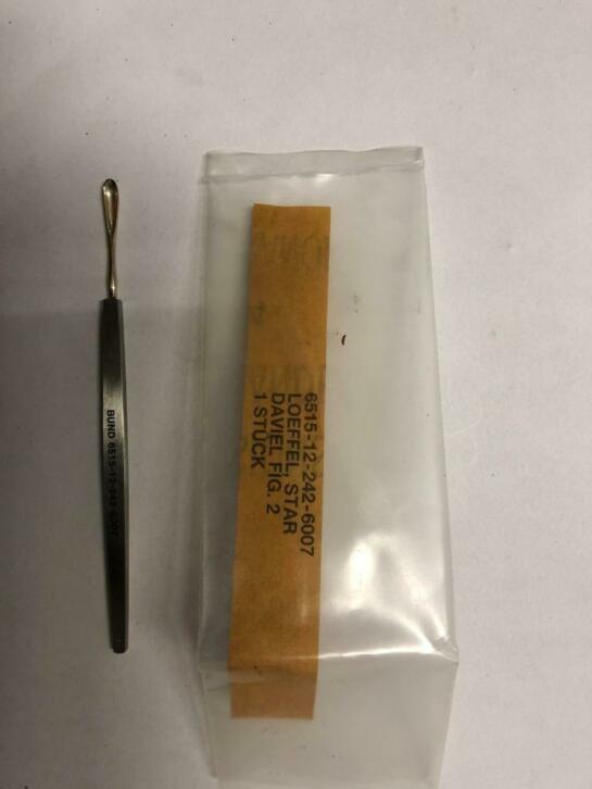 Scherpe lepel, medisch instumentarium orthopedie, Diversen, Braces, Nieuw, Ophalen of Verzenden