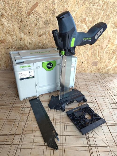 Isolatiezaag Festool ISC240, Doe-het-zelf en Verbouw, Gereedschap | Zaagmachines, Zo goed als nieuw, Decoupeerzaag, 30 tot 70 mm
