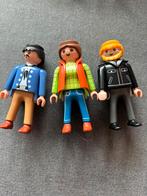 3 playmobil poppetjes, Ophalen of Verzenden, Gebruikt, Los playmobil