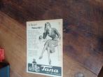 Advertentie van Tana schoencreme succes 1951, Verzamelen, Ophalen of Verzenden, Gebruikt, Overige typen