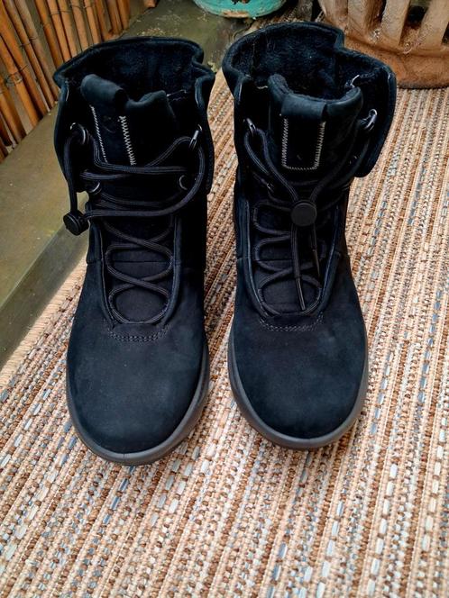 Ecco Zwarte Enkellaarsjes / sneakers  - Maat 38, Kleding | Dames, Schoenen, Nieuw, Lage of Enkellaarzen, Zwart, Ophalen of Verzenden
