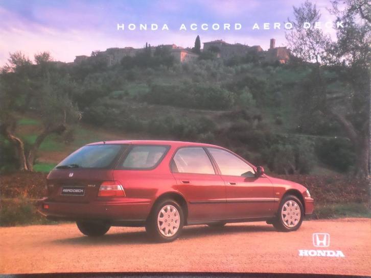 Honda Accord Aerodeck Brochure, Boeken, Auto's | Folders en Tijdschriften, Zo goed als nieuw, Honda, Verzenden