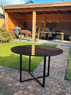 Echte marmeren tafel voor €300,00, Ophalen, Zo goed als nieuw, Rond, 100 tot 150 cm
