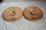 Paiste PST-5 hihat bekkens Rock 1050/1309gr 14 inch, Gebruikt, ., Drums of Percussie, Ophalen of Verzenden