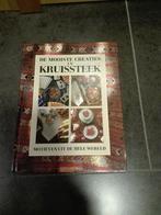 boek Borduren boek kruissteek uit de wereld 175 blz 10 euro, Verzenden, Nieuw, Handborduren, Patroon