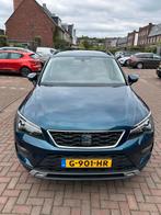 Seat Ateca 1.5 TSI 150pk 4DRIVE Dsg-7 2019 Blauw, Auto's, Automaat, 65 €/maand, 15 km/l, Zwart