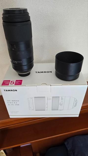 Tamron 100-400mm F/4.5-6.3 Di VC USD beschikbaar voor biedingen