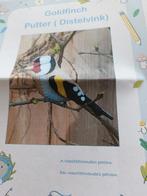 Patroon distelvink, Hobby en Vrije tijd, Vilt, Ophalen of Verzenden, Zo goed als nieuw, Boek of Patroon