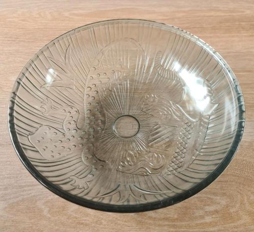 Andries Copier,  vintage glazen schaal., Antiek en Kunst, Antiek | Glas en Kristal, Ophalen of Verzenden