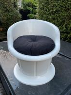 Vintage Ikea Popptorp stoel, uitstekende conditie!, Huis en Inrichting, Ophalen, Kunststof, Wit, Zo goed als nieuw