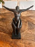 Obesitas bronzen beeld, Antiek en Kunst, Ophalen of Verzenden