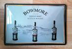 Reclamebord van Bowmore Scotch Whisky in reliëf-30 x 20cm, Verzamelen, Nieuw, Reclamebord, Verzenden