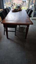 vintage tafel, Huis en Inrichting, Tafels | Eettafels, Ophalen, Gebruikt, 200 cm of meer, 50 tot 100 cm