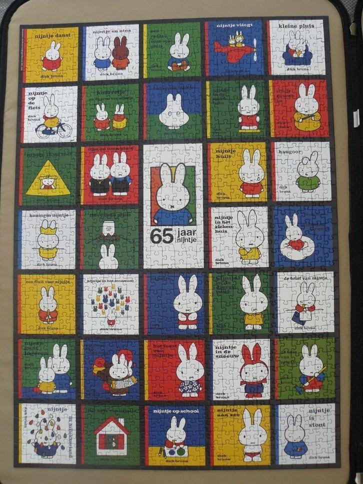 Ravensburger Nijntje 65 jaar jubileum puzzel 1000 stukjes., Hobby en Vrije tijd, Denksport en Puzzels, Zo goed als nieuw, Legpuzzel