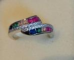 Gekleurde ring maat 17.8mm, Ophalen of Verzenden, Nieuw, 17 tot 18, Dame