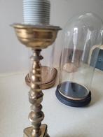 Antieke zwaar koperen lampenvoet, Ophalen of Verzenden