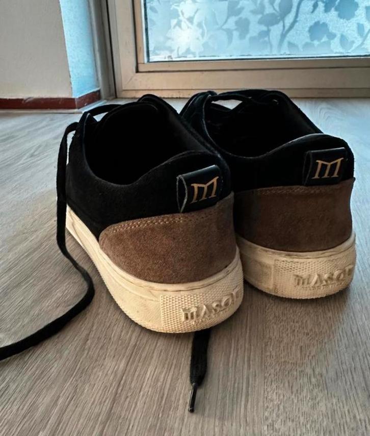 Mason Garments Sneakers Maat 43, Kleding | Heren, Schoenen, Zo goed als nieuw, Sneakers of Gympen, Zwart, Ophalen of Verzenden