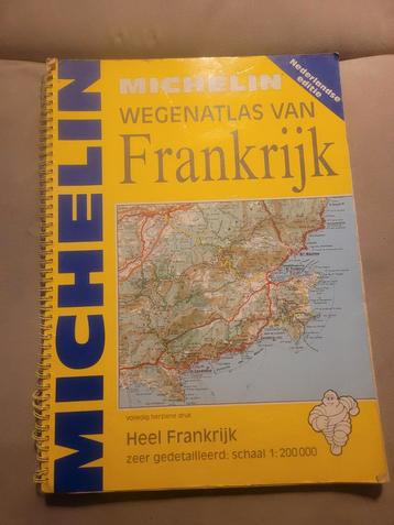 Michelin Wegenatlas van Frankrijk beschikbaar voor biedingen