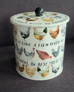 Emma Bridgewater Hen&Toast koekblik-trommel by Anno Toen, Ophalen of Verzenden, Gebruikt
