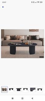 Salontafel donkerbruin, Huis en Inrichting, Tafels | Salontafels, Ophalen, 100 tot 150 cm, 50 tot 100 cm, Zo goed als nieuw